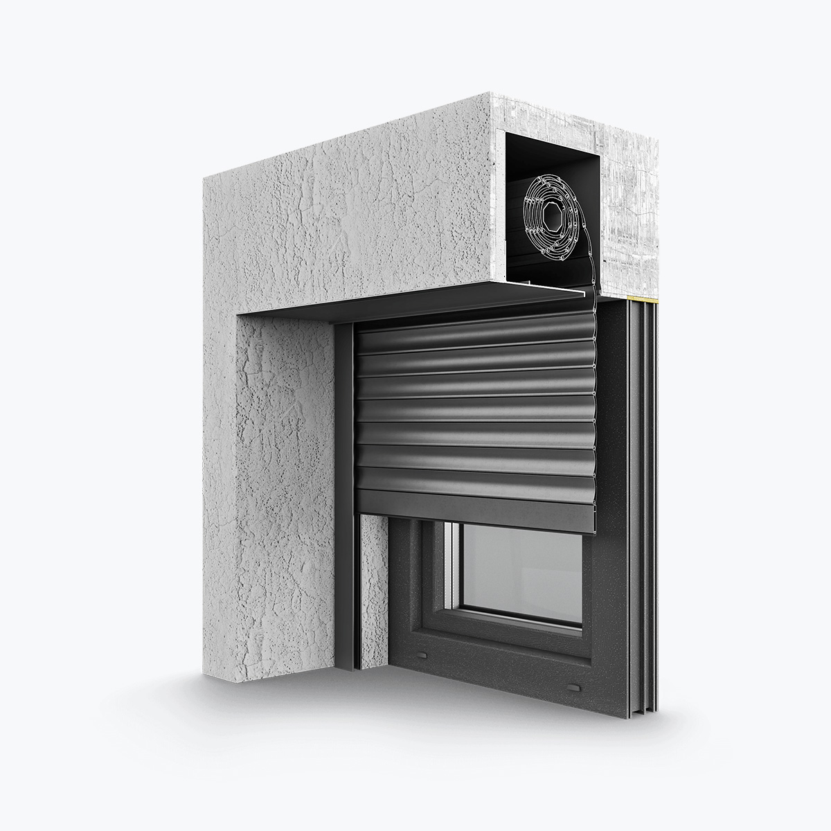 Volets roulants sous enduit SP-E · vue 1